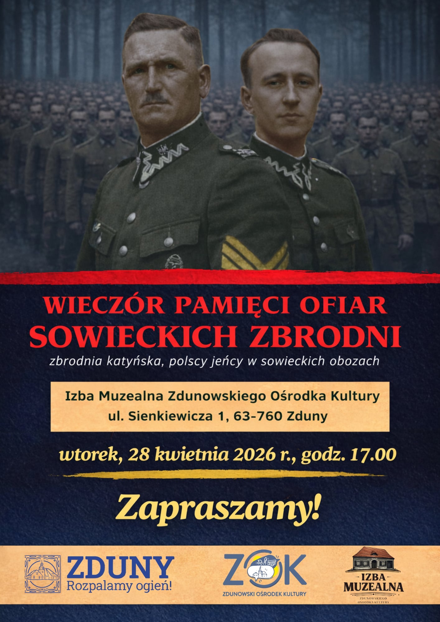 Wieczór pamięci ofiar sowieckich zbrodni