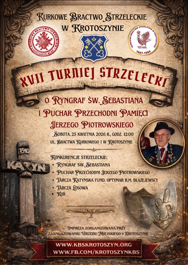 XVII Turniej Strzelecki o Ryngraf Św. Sebastiana i Puchar Przechodni Pamięci Jerzego Piotrowskiego