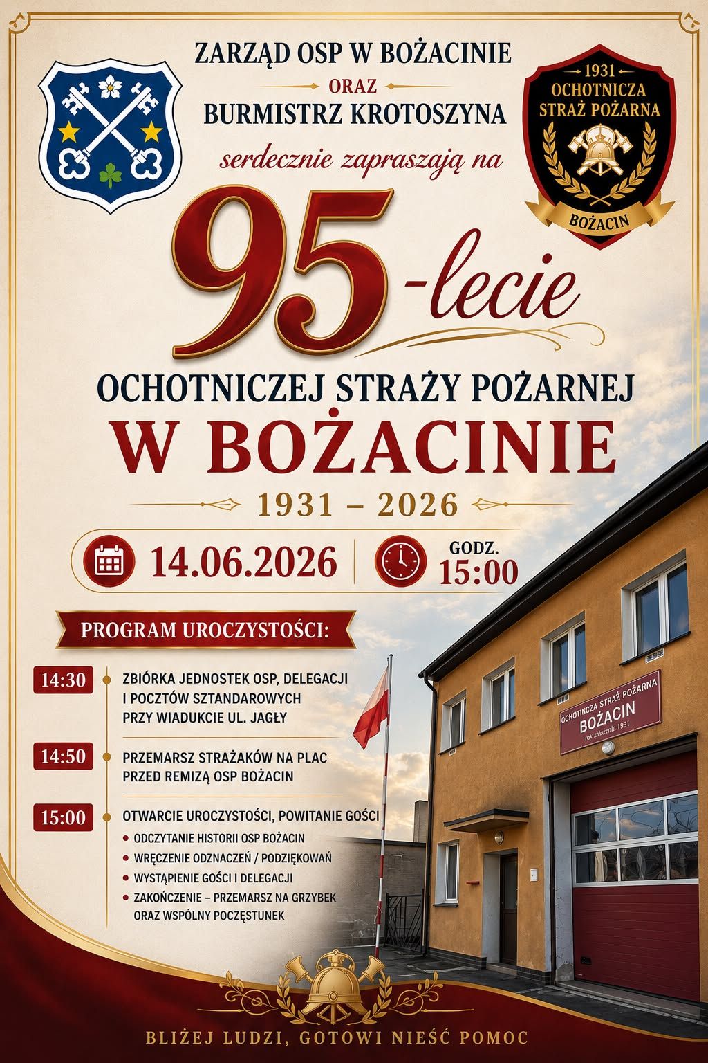 95-lecie OSP w Bożacinie