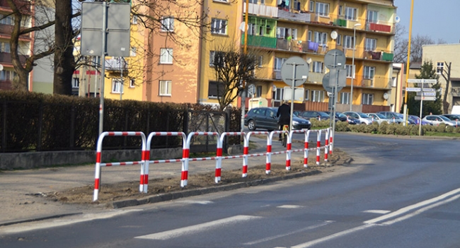 Wymiana barier drogowych