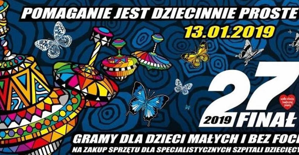 176 tys. zł zebrano podczas 27. finału WOŚP