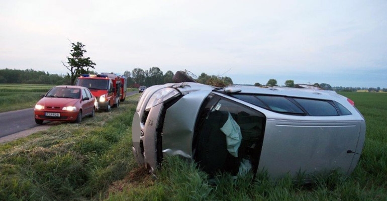 Cztery poszkodowane osoby