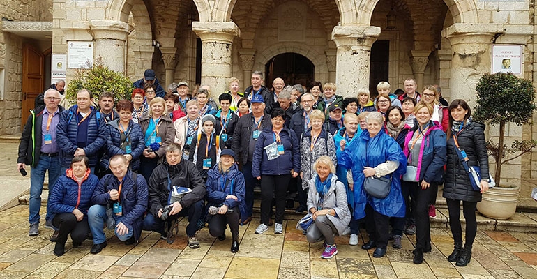 Nasi mieszkańcy śladami Jezusa