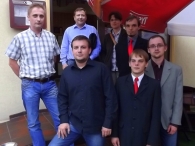 Od lewej u góry: Artur Bednarz, Paweł Bieniaszczyk, Katarzyna Kierstein - Pietrzak, Łukasz Cichy. Od lewej u dołu: Tomasz Reim, Paweł Krynicki, Rafał Kulawiecki