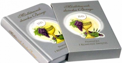 Książka pamiątką Pierwszej Komunii Świętej