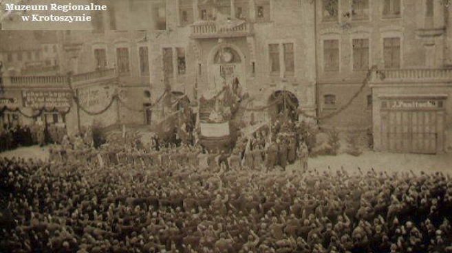 Zaprzysiężenie oddziałów Straży Ludowych