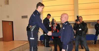 Policjantka nagrodzona