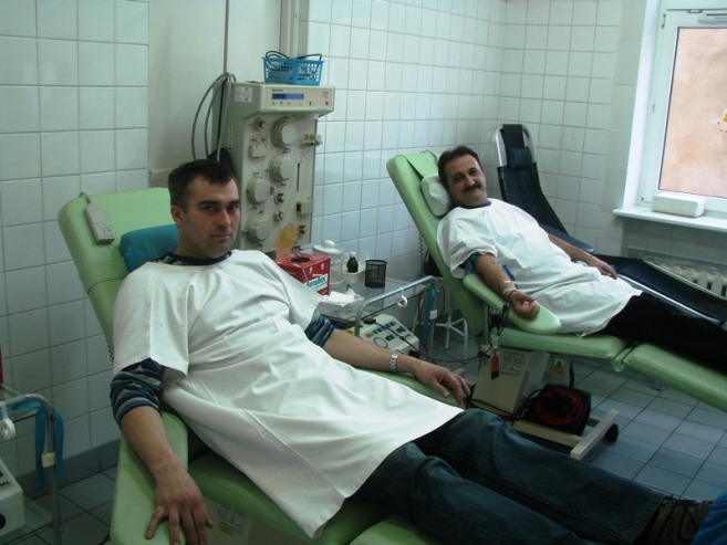 Płynie strażacka krew