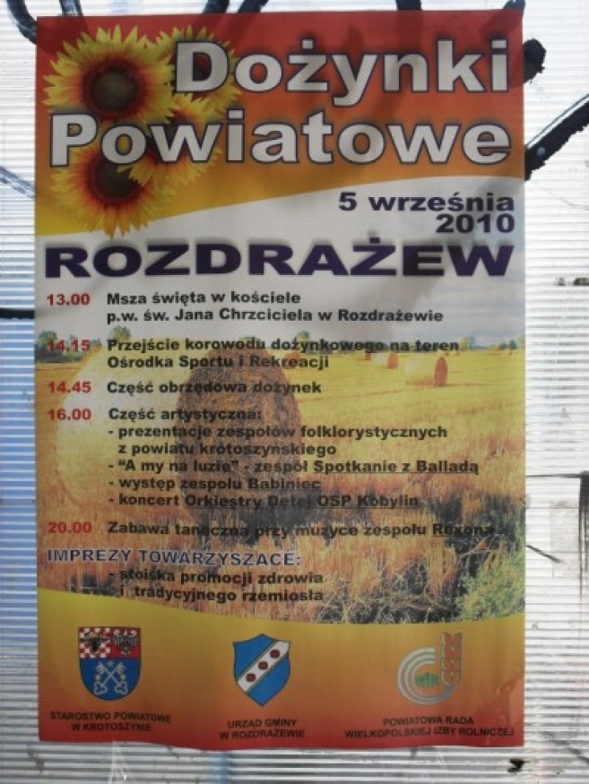 Dożynki Powiatowe w Rozdrażewie