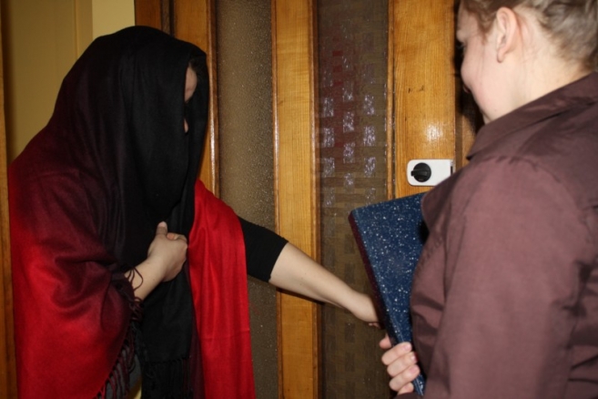 Na wnuczka, na litość, pracowników opieki społecznej…