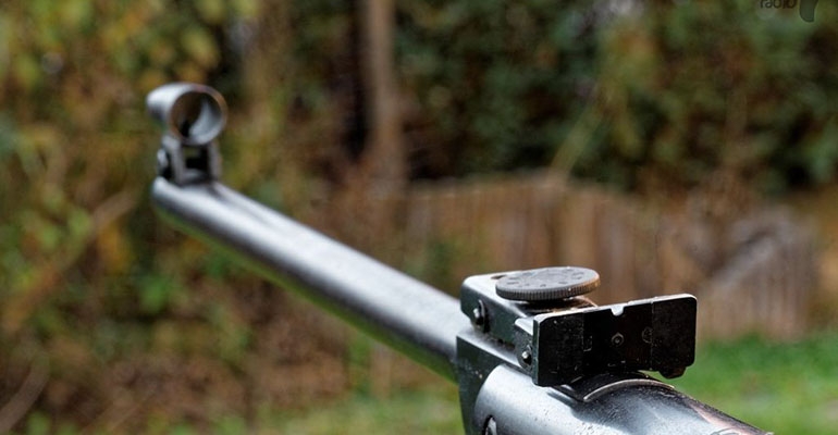 Młodzież strzelała z wiatrówki