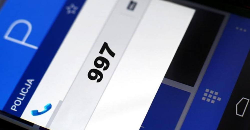 Dzwoniąc na 997 się nie dodzwonisz na policję