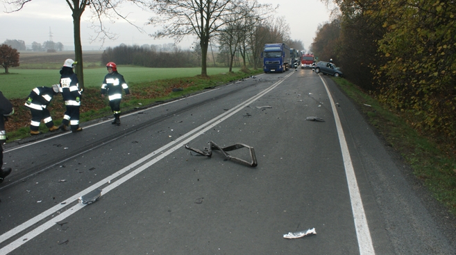 Groźny wypadek w Perzycach