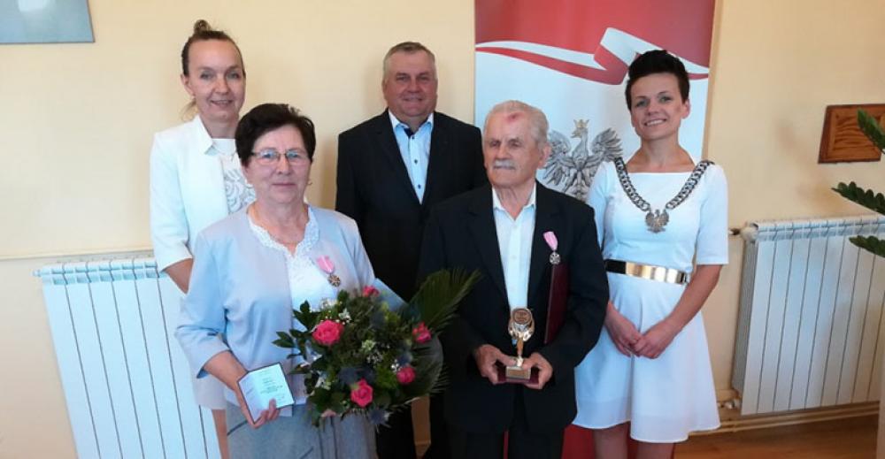 Uhonorowali złotą parę