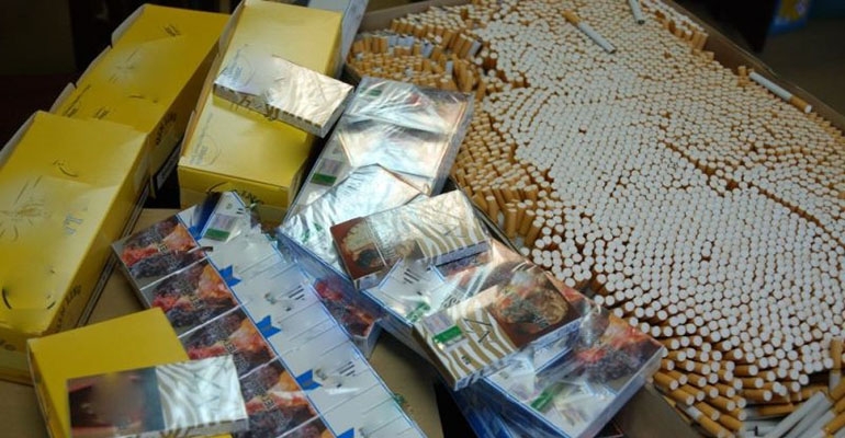 Policjanci zabezpieczyli ponad 5 tysięcy papierosów