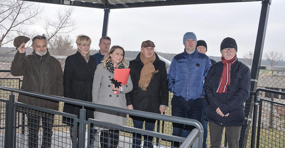 Odbiór wieży i ścieżki dydaktyczno – przyrodniczej