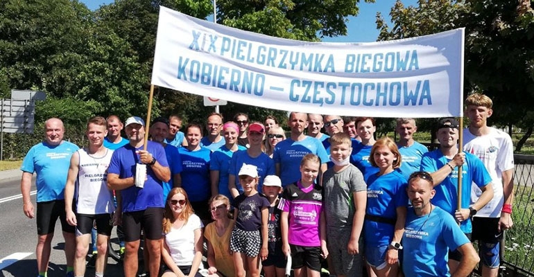 19. raz bieli z Kobierna do Częstochowy