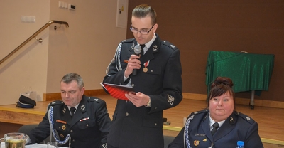 Zebranie sprawozdawcze OSP w Kobiernie