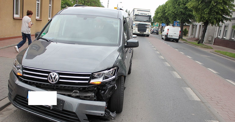 Groźna kolizja na ulicy Ostrowskiej
