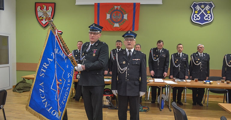 Zebranie sprawozdawcze OSP w Lutogniewie