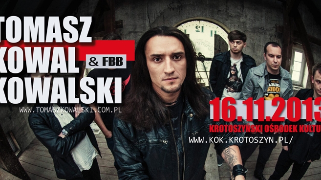 Tomasz Kowal Kowalski z zespołem FBB