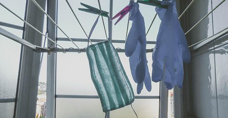 Dezynfekcja maseczki