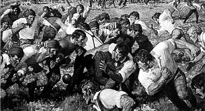 06.11.1869 r. – Jak powstał futbol amerykański