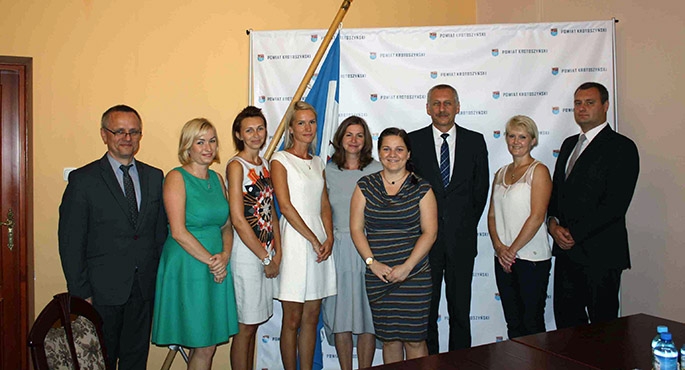 Pamiątkowe zdjęcie po ślubowaniu