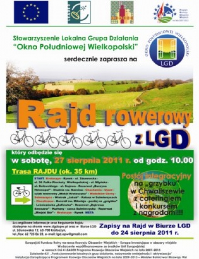 Rowerem z LGD
