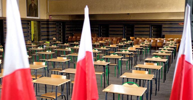 Gimnazjaliści napisali egzamin mimo strajku