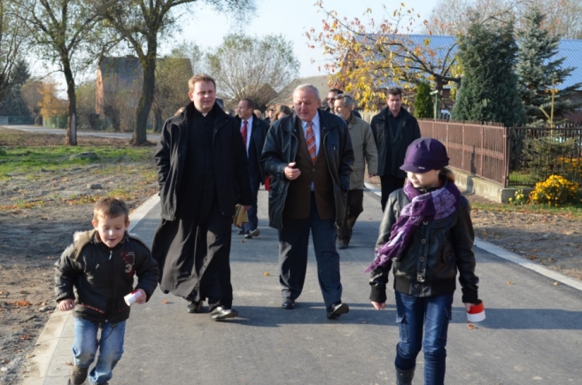 Oficjalne otwarcie drogi gminnej [gallery]