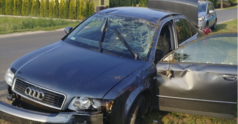 Uczestnik kolizji drogowej z narkotykami