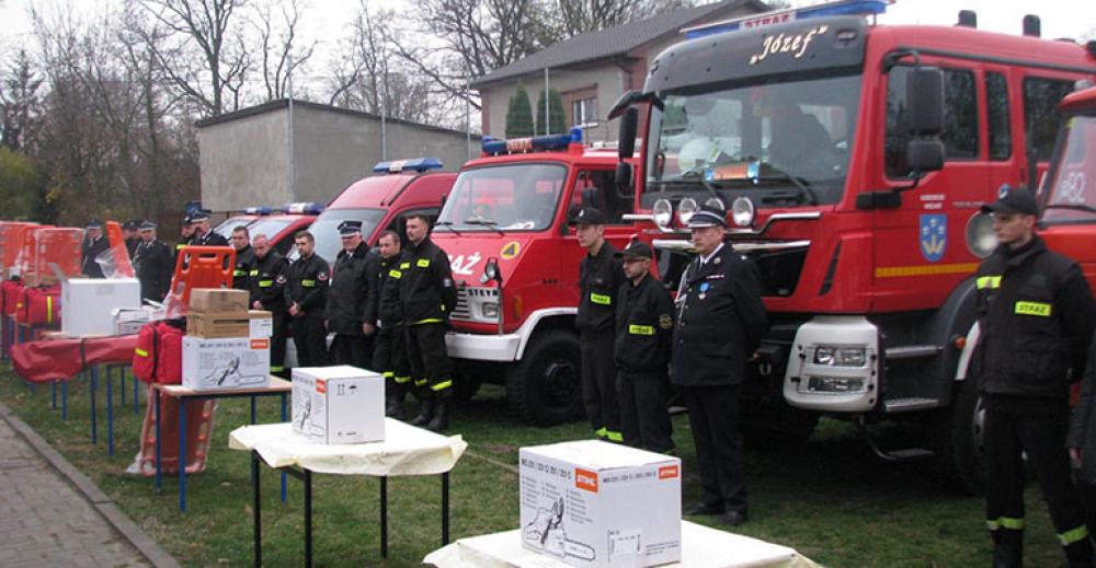 Sprzęt dla strażaków
