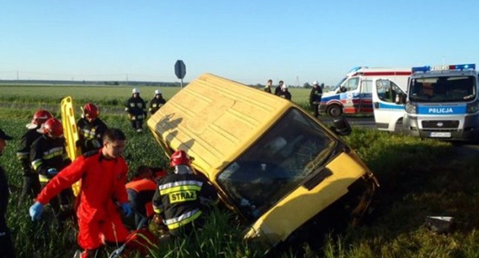 Wypadek na skrzyżowaniu