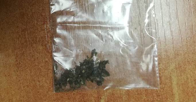 Zatrzymany za posiadanie marihuany