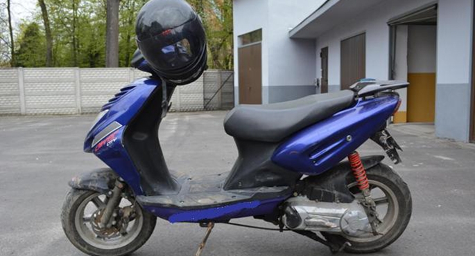 Odnaleźli sprawców kradzieży motoroweru
