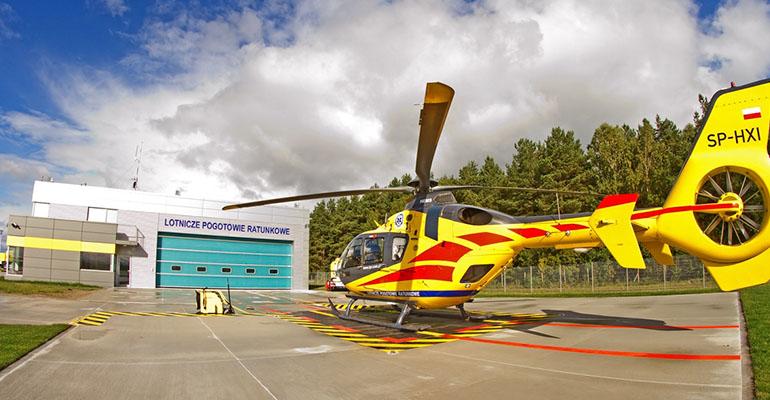 Nowa baza Lotniczego Pogotowia Ratunkowego
