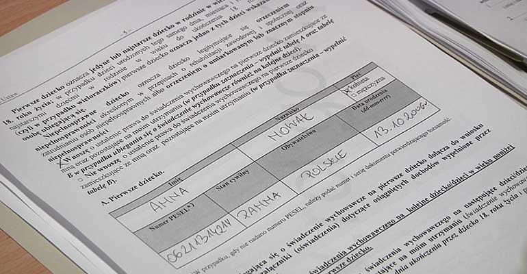 Zostały tylko dwa tygodnie na złożenie wniosku o pieniądze na dzieci