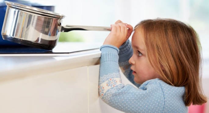 Gdy dziecko się poparzy