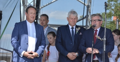 Zakończenie żniw w Biadkach