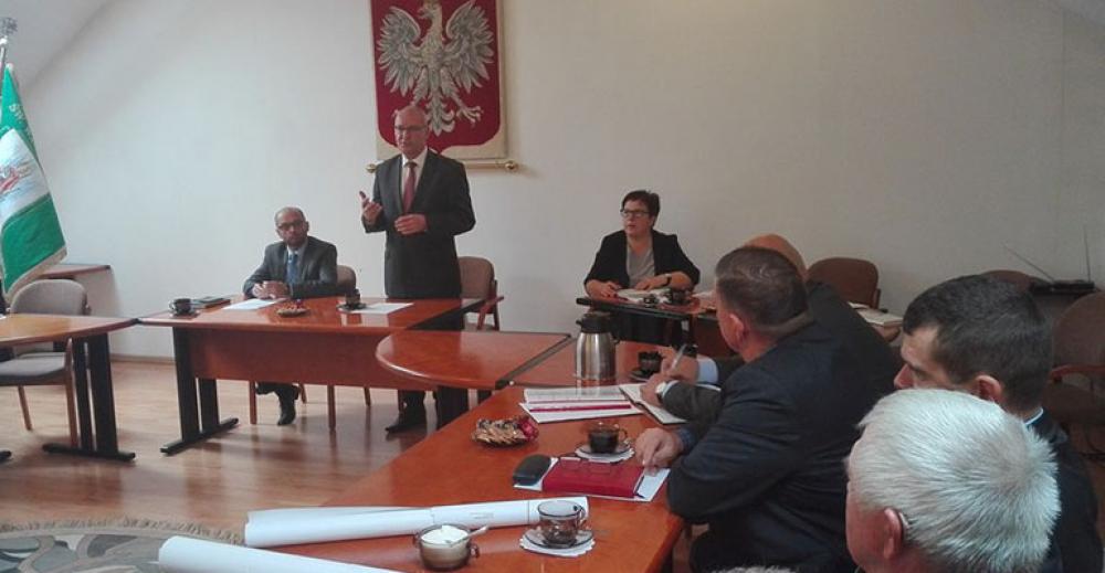 Burmistrz spotkał się z sołtysami