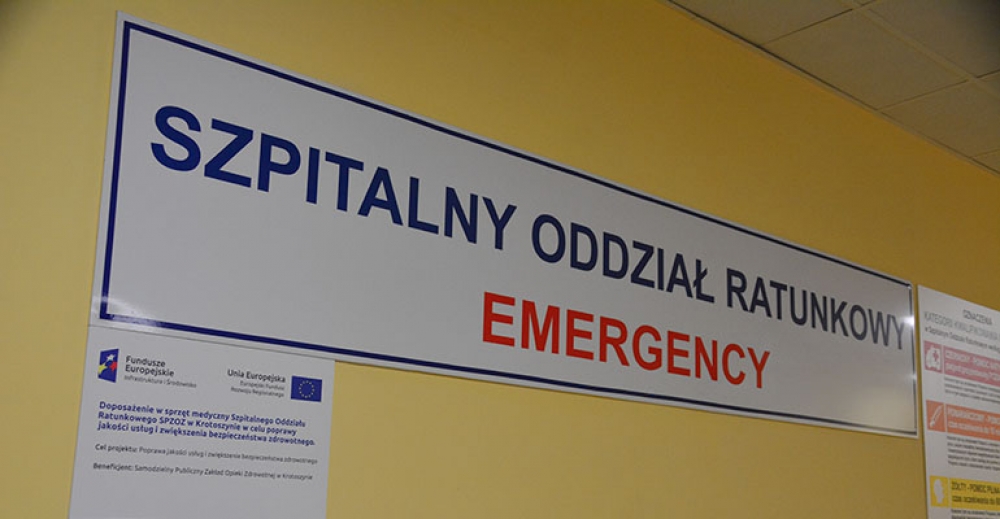 Na oddziale ratunkowym znów niebezpiecznie…