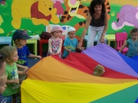 Wizyta przedszkolaków ze żłobka