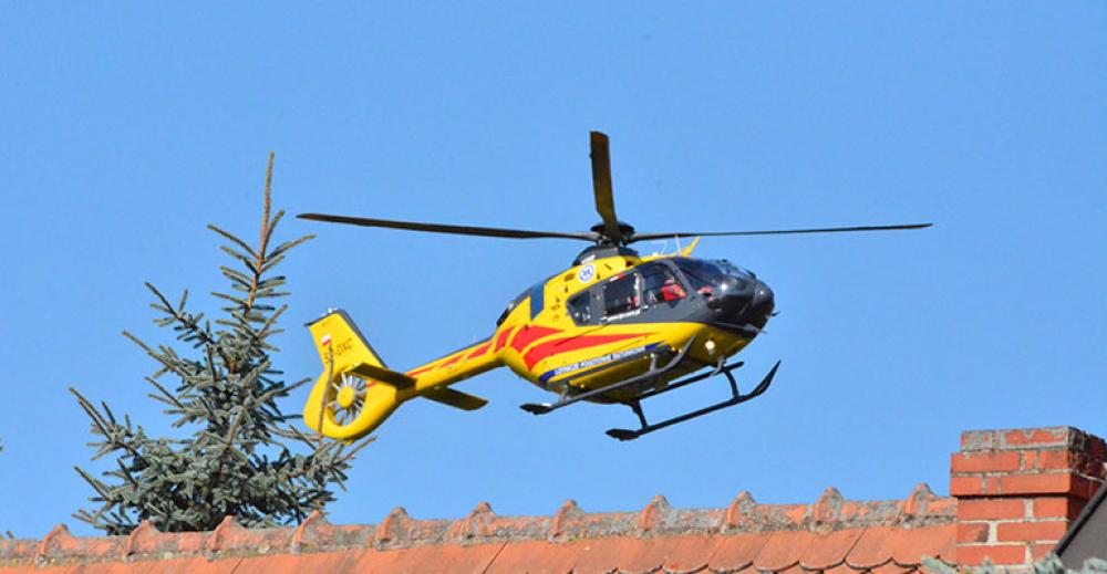 Lądowanie śmigłowców zawieszone