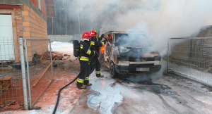 Dogrzewanie zakończyło się pożarem[gallery]