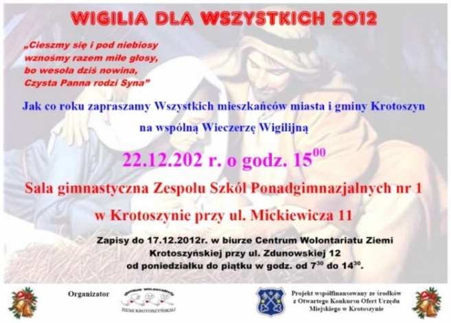 Wspólna Wieczerza Wigilijna