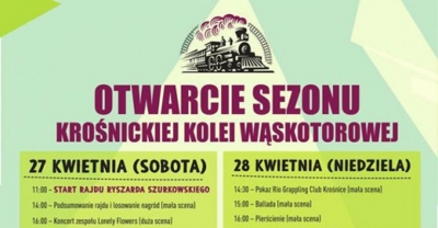 Otwarcie sezonu an Krośnickiej Kolejce[wideo]