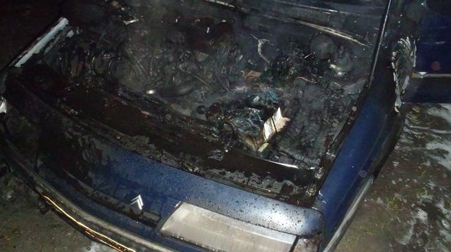 Pożar samochodu osobowego[gallery]