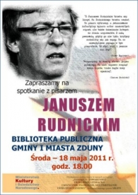 Znany poeta i eseista w Zdunach