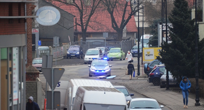 Policja na Słodowej